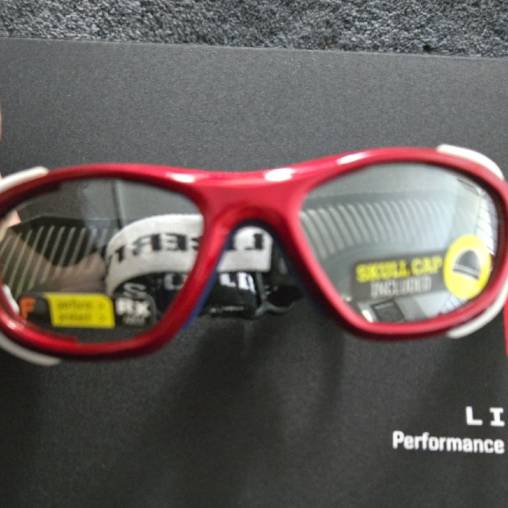 Red Kids Sports Sunglasses